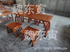 Practical Home/Ming and Qing classical/Antique Furniture/Tables and chairs Stool/Taipan tables/Saddle table Five-piece