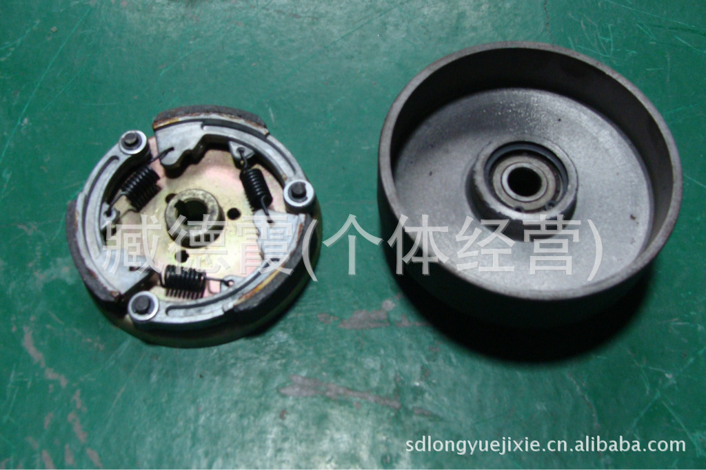 152型汽油机离合器 15孔单轴承离合器 汽油机配件 植保配件 龙跃