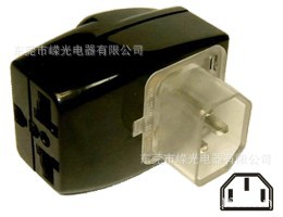 WDS-320 品字尾连接器 C14插头 IEC转换插座 电脑转接头PDU转换头