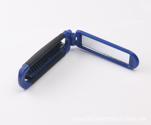 Wholesale Creative Folding Comb/New Style Comb with Mirror Anti-Hair Loss Portable Straightening and Smoothing Hair Care