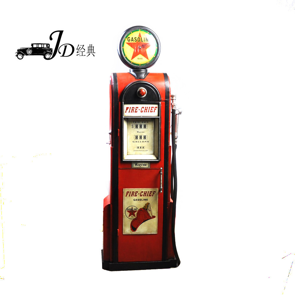 JLCL1082BN-R手工铁艺复古加油机