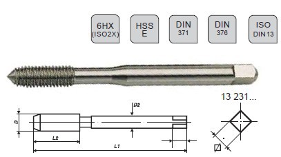 德国wollschlaeger挤压丝锥镀钛挤压丝锥挤压丝攻德国丝锥挤压丝