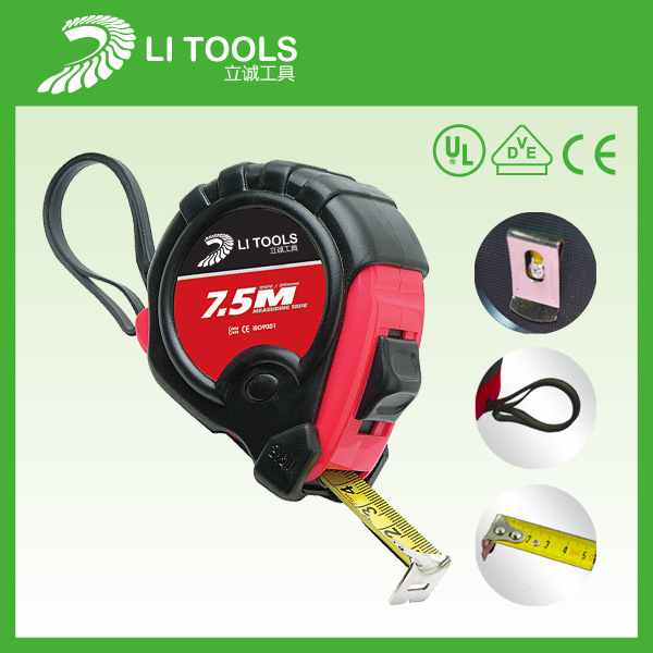 卷尺厂家供应新款钢卷尺、透明钢卷尺 礼品钢尺、2米钢卷尺