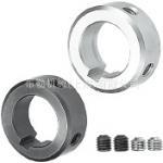 日本米思米（MISUMI）固定环 止动螺丝固定型 避空键槽型 PSCKS