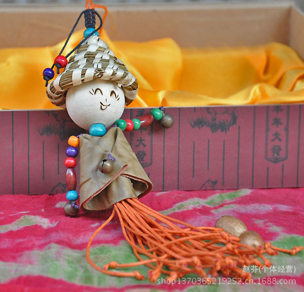 草帽油线人挂件