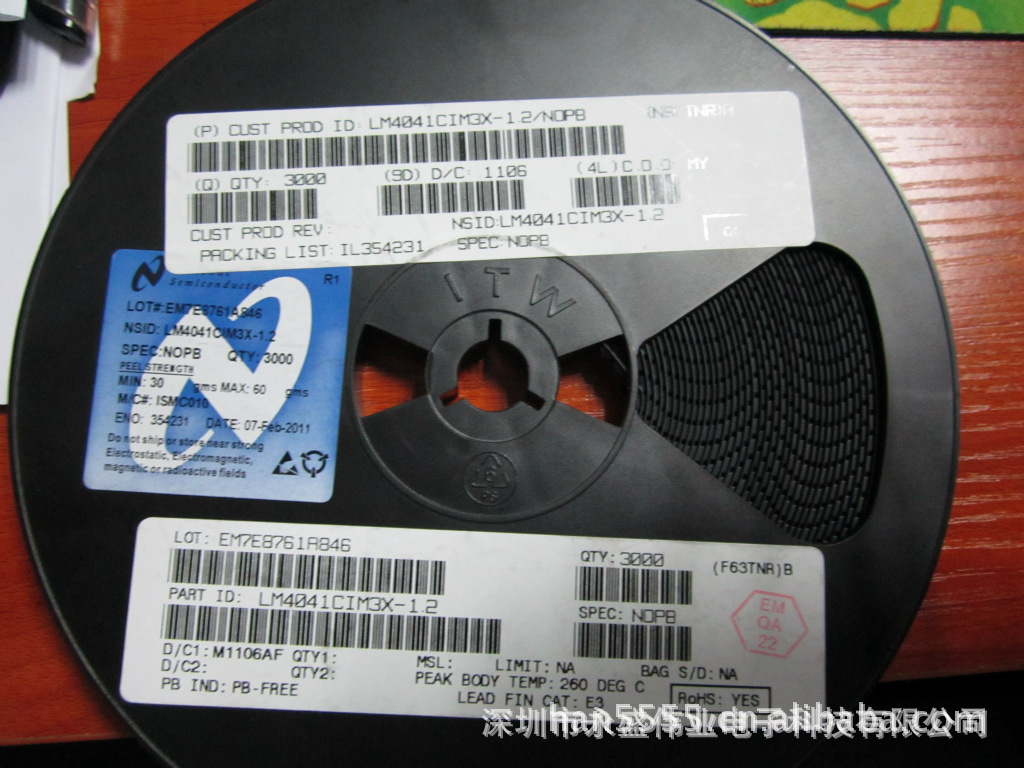 LM4041CIM3X-1.2    SOT-23 电源IC  原装进口现货