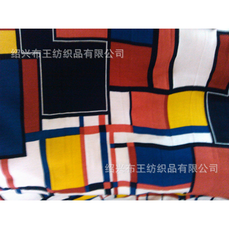 【精品推荐】供应针织布数码印花 高品质全棉针织面料时尚