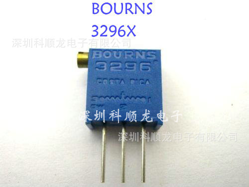BOURNS 3296X 侧调多圈微调电位器 进口全新原装正品