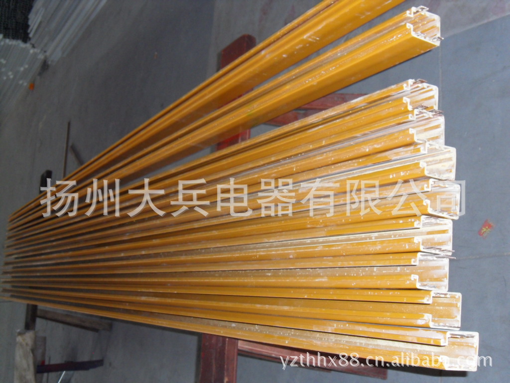 铝合金安全滑触线DHG-16-10/50A,集电器JD-4-40S