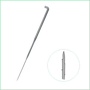 Wool felt poking needle DIY needle felt tool manual poking Le tie plush needle coarse medium fine specifications complete