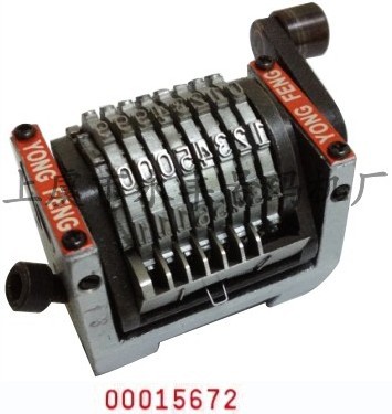 国税发票字体8位数号码机 地税发票打码机 普通商业发票打号机