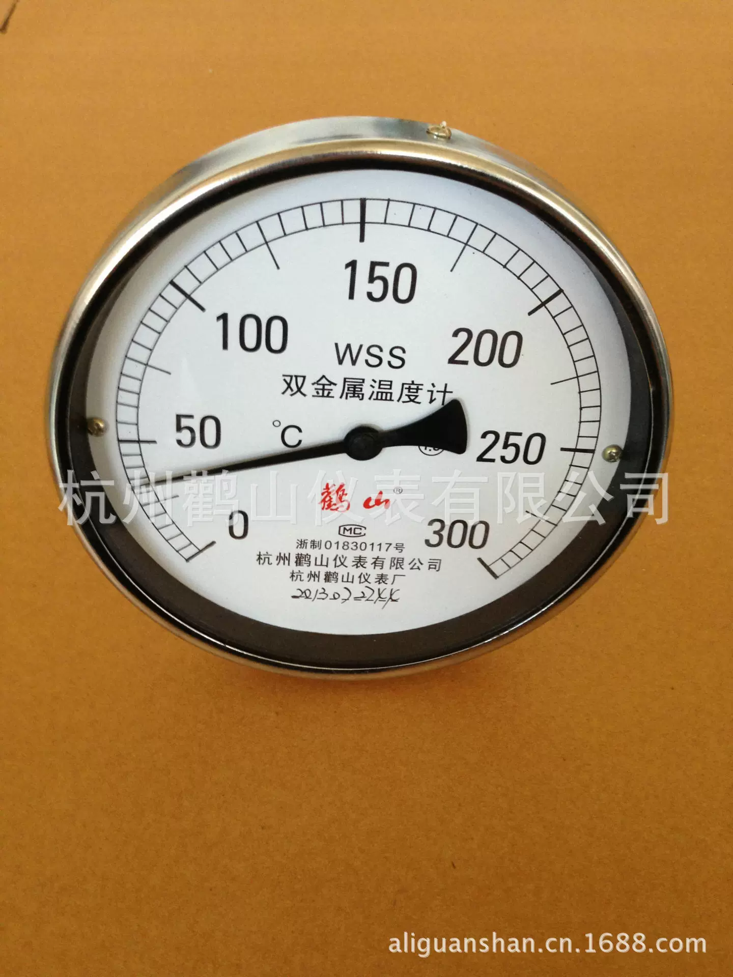 WSS-501 Биметаллический термометр Промышленный термометр Промышленный биметаллический термометр WSS501