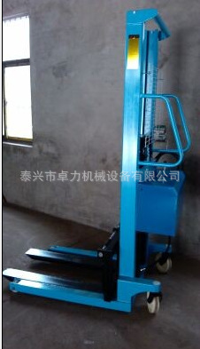 简易槽钢交流电堆高车，交流电升高车