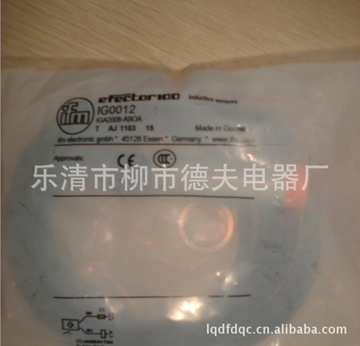抗干扰供应 进口宜科德夫电感式接近开关IF0187德夫抗干扰