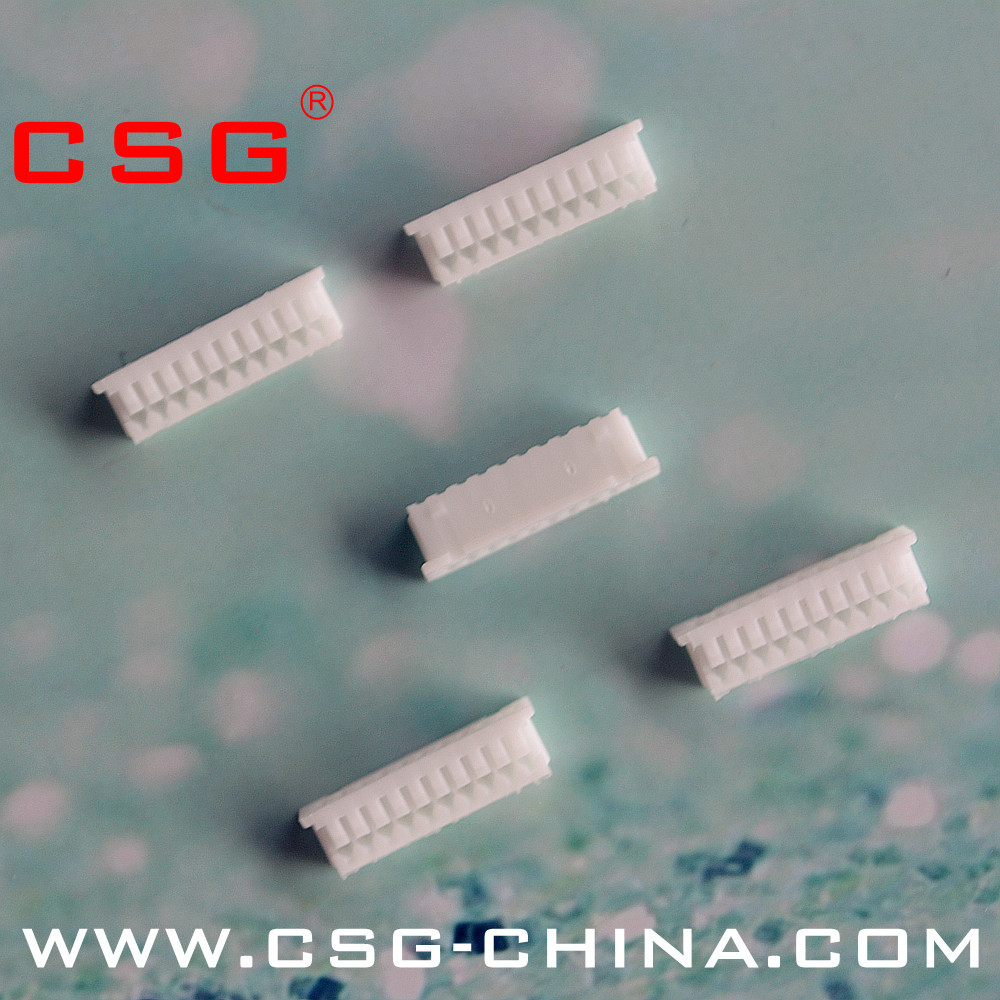 CSG供应 1.25无卤 胶壳10P 有缺口 网络连接 51021-1000