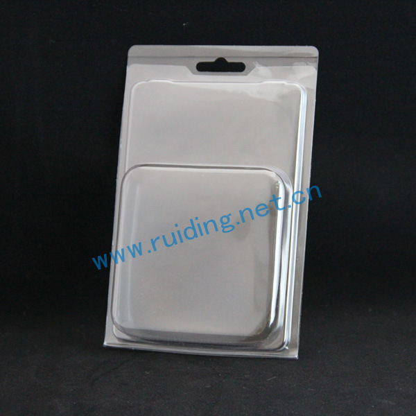 透明对折泡壳 双泡罩 PET环保吸塑