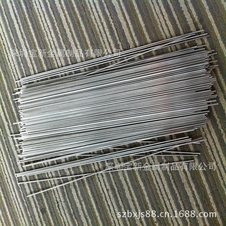 宝新医用实心针尖 304斜尖毛细管 精密管翻边 起筋 去毛刺 倒角