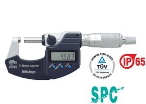 日本三丰防冷却液数显外径千分尺293-340，293系列