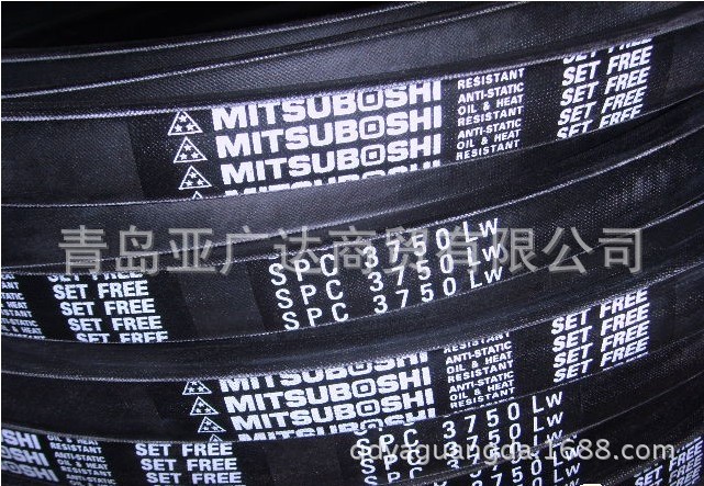 进口日本三星传动带SPC-2500三角带 皮带