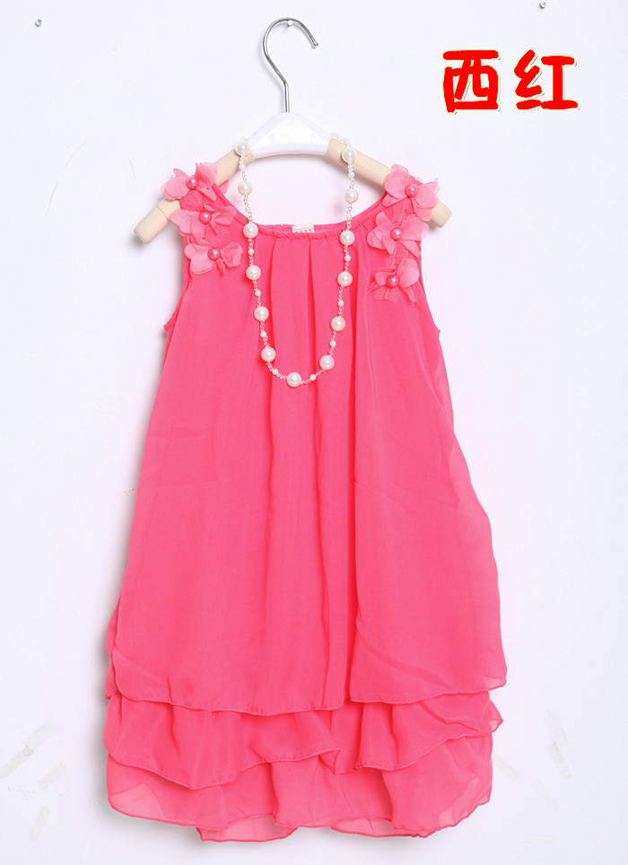 Robe enfant en mousseline de soie - Ref 2046295 Image 18