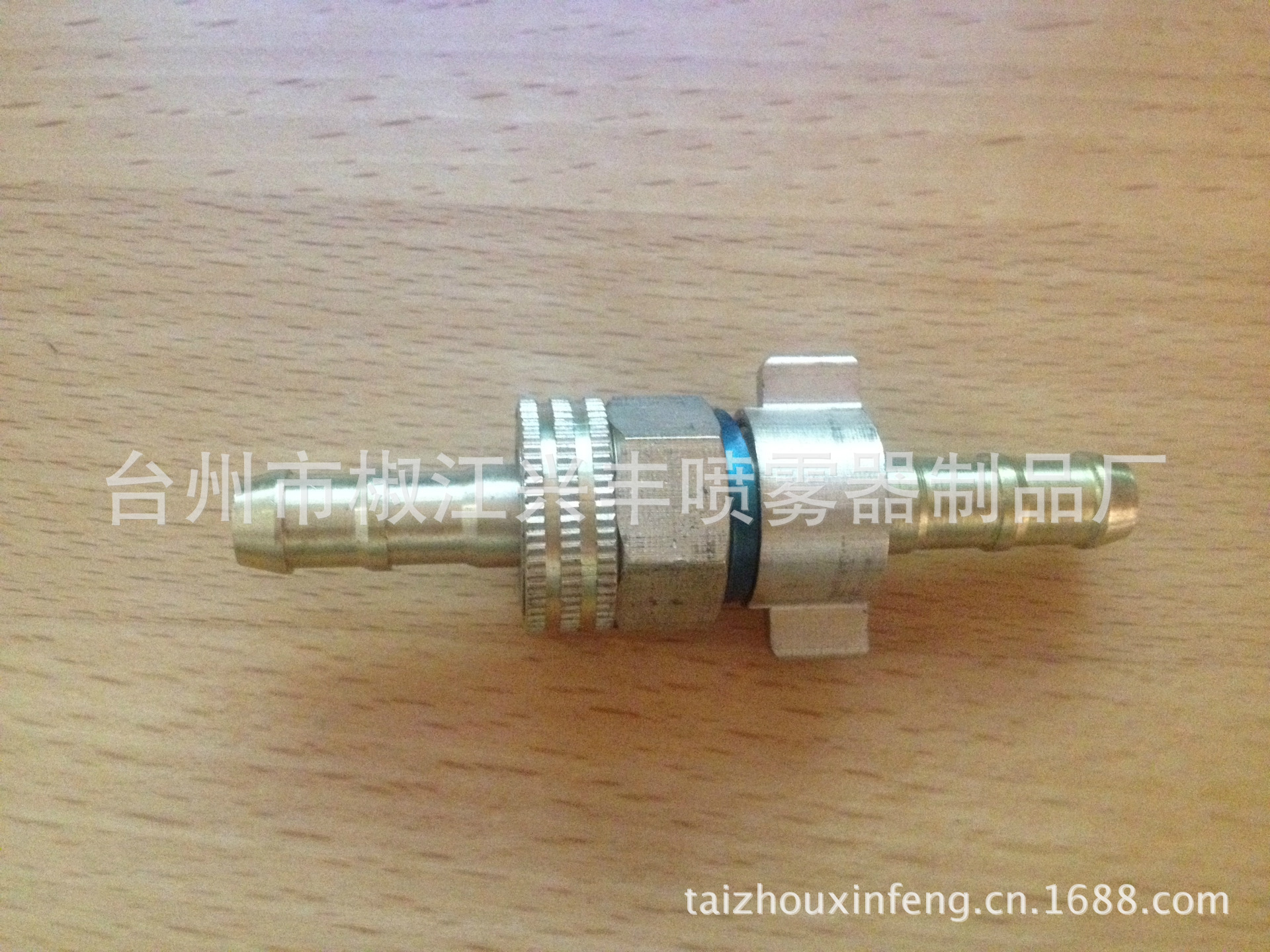 JTT-11 三缸泵胶管对接头 铜胶管组件  8mm斜插口 360度旋转