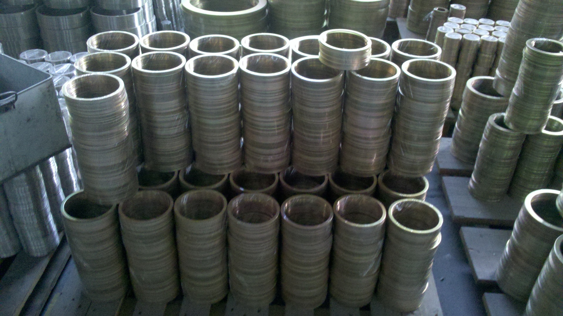 碳钢内外环、不锈钢内外环、缠绕垫片用内外环