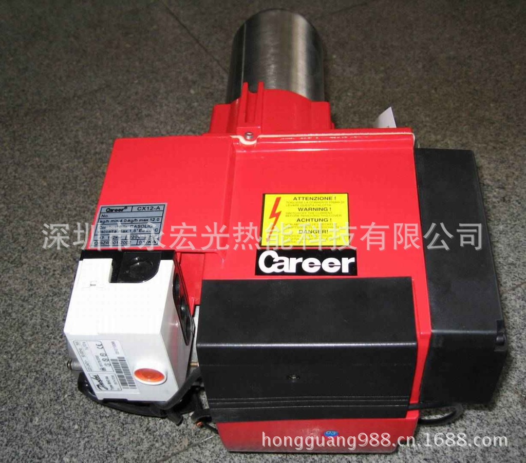 供应香港凯利career燃烧机，凯利液化气燃烧机，凯利柴油燃烧机