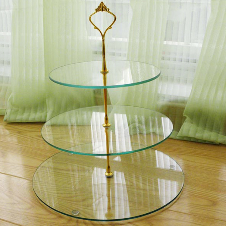 厂家制造多层透明亚克力蛋糕架 有机玻璃展示架 亚克力展示架