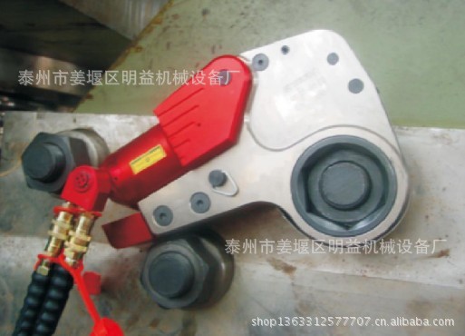 电动液压中空型扳手，30XLCT中空式扭矩扳手，超薄中空型液压扳手
