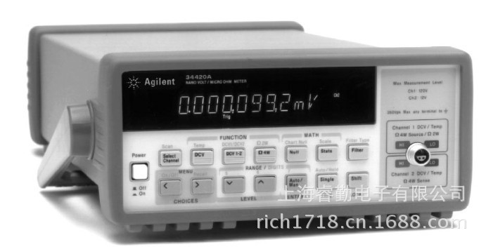 34420A 纳伏表、微欧表