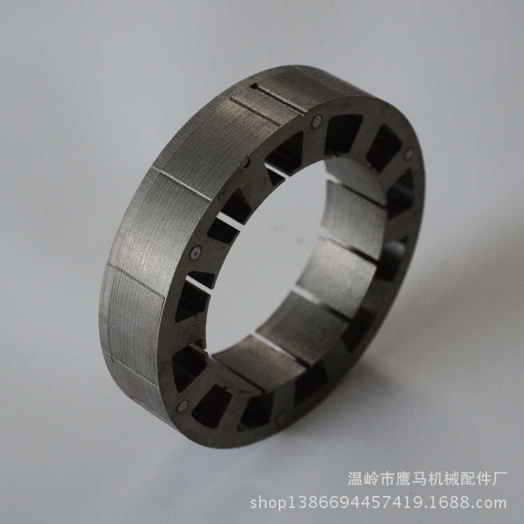供应Y系列水泵定转子 管状电机定子 定转子电机叠铆冲片