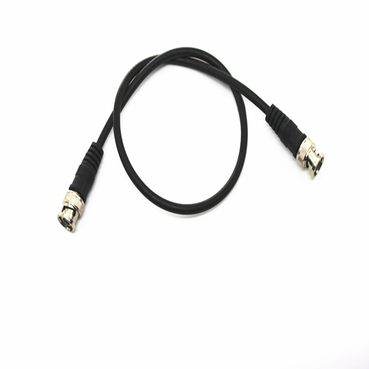 利荣BNC视频延长线 1米RG58 bnc监控线 bnc线材 连接摄像头连接线