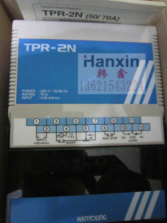 韩国韩荣NUX可控硅TPR-3N-380V-60A TPR-3N-380V-50A