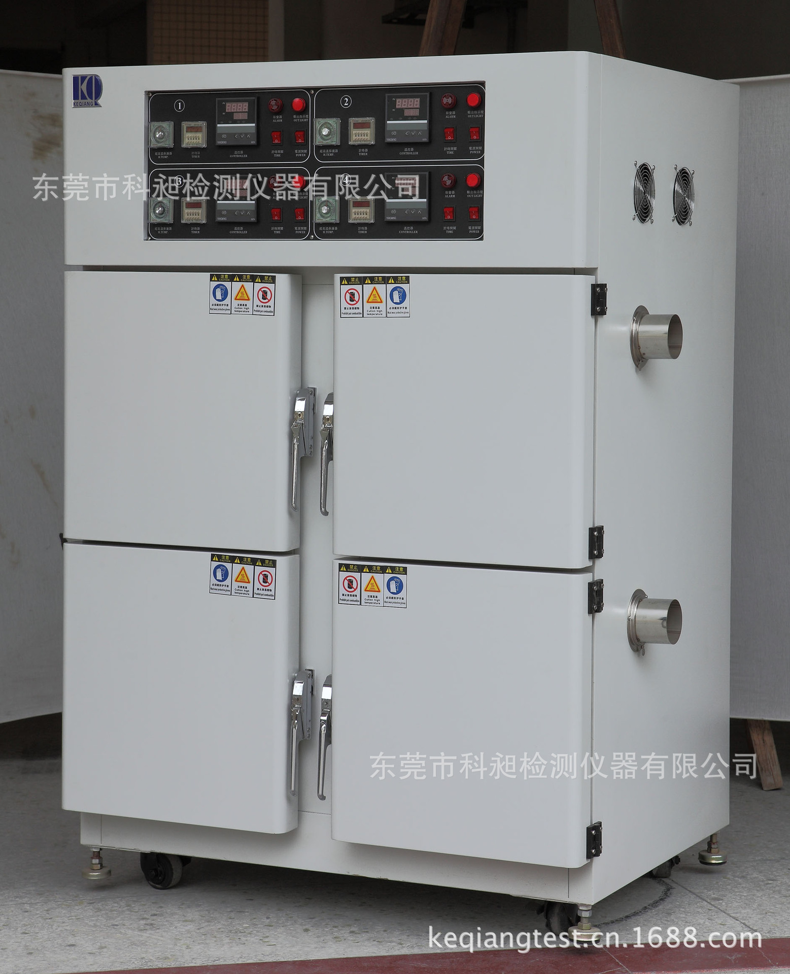 东莞产四门独控烤箱 工业烤箱 电镀烘箱 精密烤箱非标供应