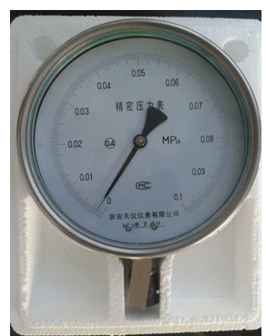 Прецизионный манометр из нержавеющей стали φ 150 циферблат указатель прецизионного манометра 0,4 уровня Стандартный манометр