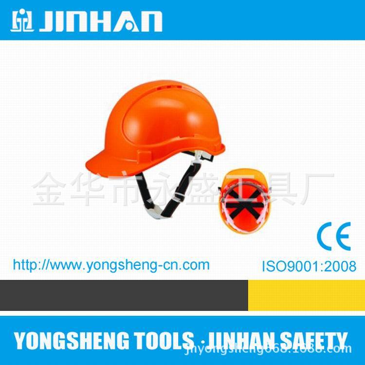 厂家直销ABSPE塑料安全帽四点和六点内衬CE和ANSI证书安全帽
