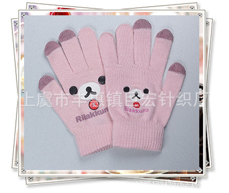 触摸屏胶印手套