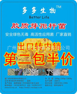 胶质芽孢杆菌 应用级菌种 解磷解钾 胶冻样芽孢杆菌 1000g