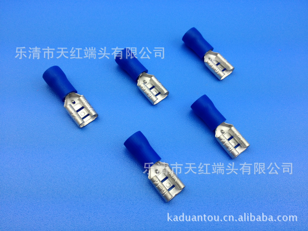 供应6.3 插簧 母预绝缘端头