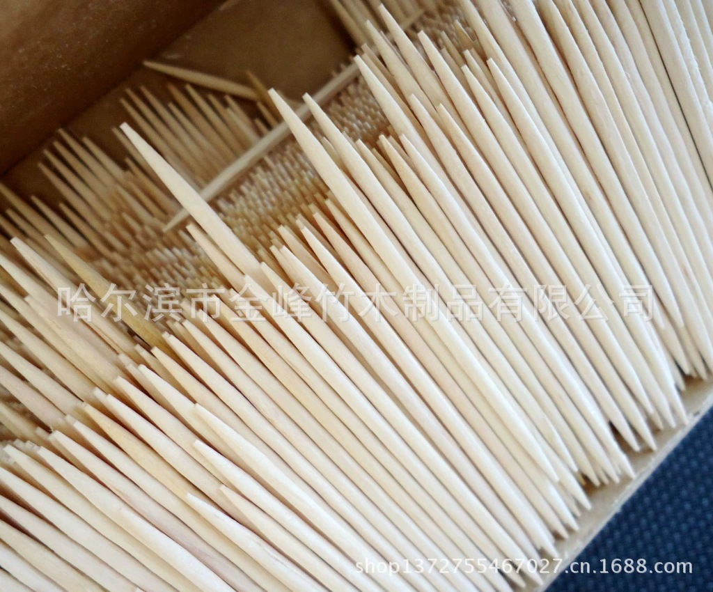 Производитель березовых зубочисток, объемная бамбуковая зубочистка, большая сумка, обнаженная объемная фруктовая большая зубочистка