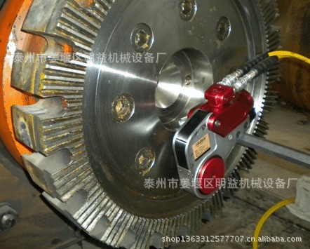 超薄型中空液压扳手，4XLCT中空液压扭矩扳手，电动液压中空扳手