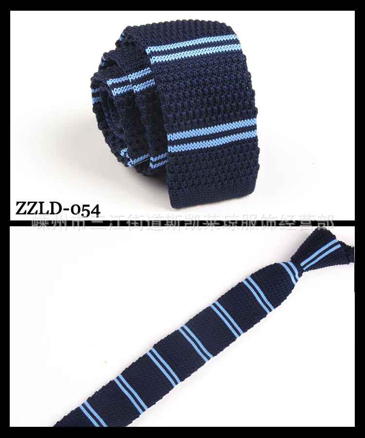 Popular Flat Tie, Men'S Knitted Tie, Casual Performance, Photo Taking ...