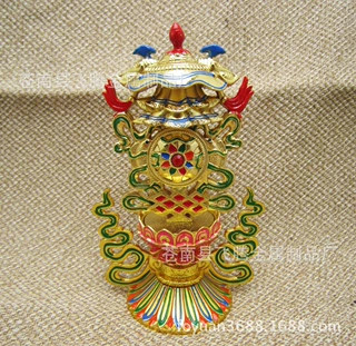 藏密供品 八吉祥组合八宝总集 八吉祥摆件新款