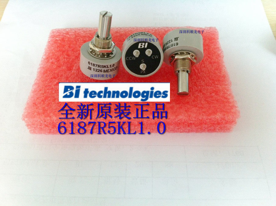 6187R5KL1.0 无限旋转电位器 BI 进口全新原装正品