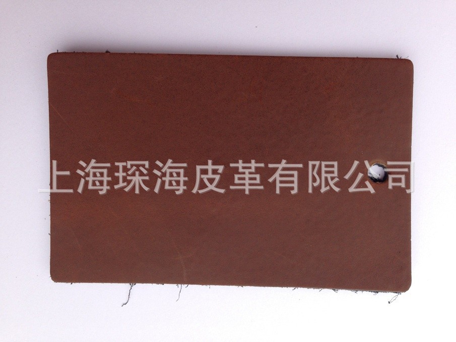 二层变色牛皮 二层牛皮 皮革皮料 面料 皮革 疯马皮 棕红色