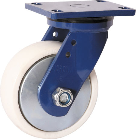 脚轮 6寸 超重型高强度尼龙万向轮优冠脚轮厂家直销载重800公斤轮