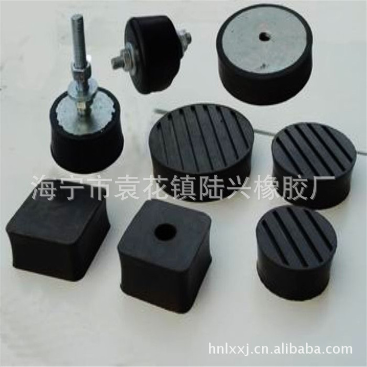 增高缓冲器螺丝孔防滑减震橡胶机脚垫脚垫耐磨橡胶脚垫量大优惠