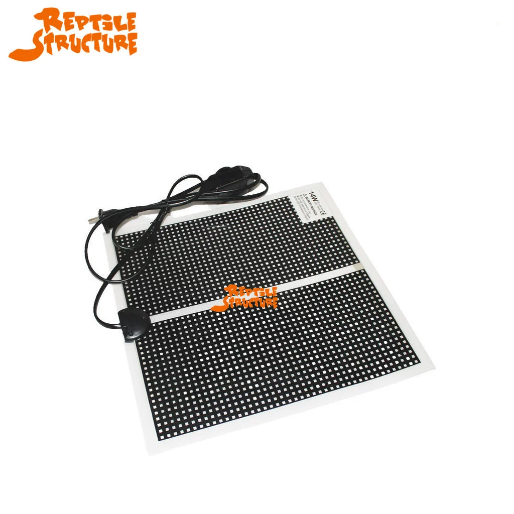 Структура рептилий Рептилия домашнее животное грелка черепаховая сетка грелка пленка 5w7w14w28w