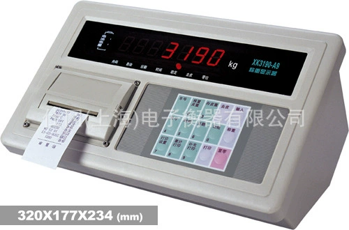 Shanghai Yaohua 80-тонные напольные весы XK3190-A9+ производитель больших экранов печатающей головки на складе