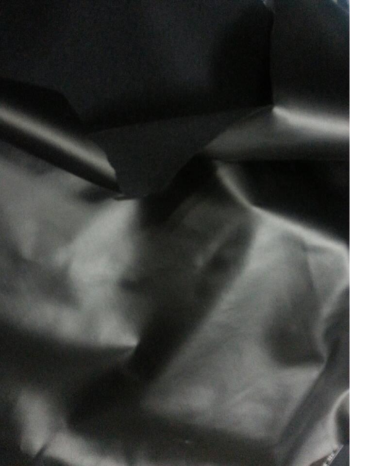 供应各种规格的针织面料仿皮革涂层 PU   涂层     高档外套面料